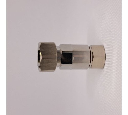 GS-43M-12SF Разъем 4.3/10-вилка кабельный для джамперного гофрированного кабеля 1/2