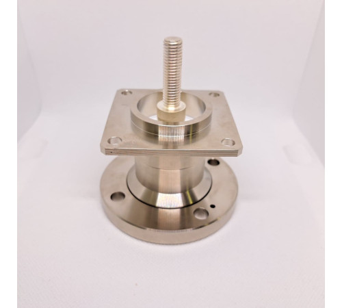 GS-E158-FL70-M10 Разъем EIA-1 5/8 панельный фланец 70мм, под болт М10 для фидерного гофрированного кабеля 1 5/8