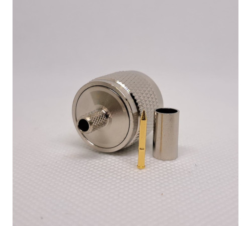 GS-NM-LMR195-C Разъем N-вилка кабельный для радиочастотного оплеточного кабеля RG-58, LMR-195