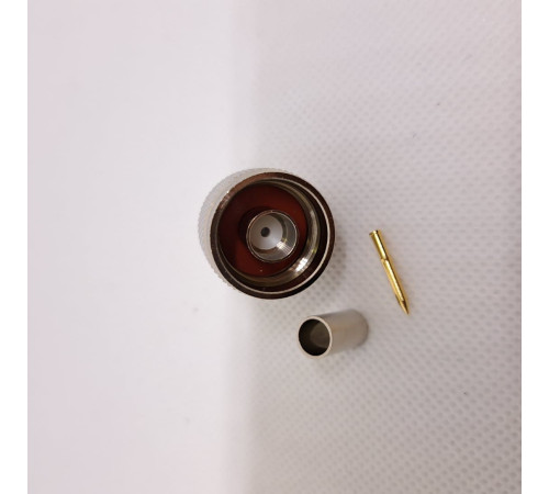 GS-NM-LMR195-C Разъем N-вилка кабельный для радиочастотного оплеточного кабеля RG-58, LMR-195