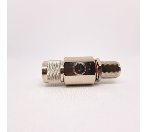 GS-NM-NF-SP-6000 Грозоразрядник N-вилка N-розетка  кабельный 6G 6 ГГц 48 В