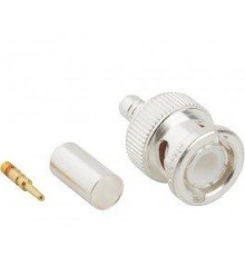Разъем 031-4427 Amphenol, BNС male, вилка прямая обжимная под кабель RG-142, RG-400/U
