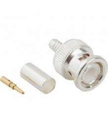 Разъем 031-4326 Amphenol, BNС male, вилка прямая обжимная под кабель RG-55, RG-142A/U, RG-223