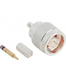 Разъем 082-4427 Amphenol, N male, вилка прямая обжимная под кабель RG-400, RG-142B