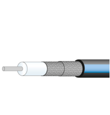 Коаксиальный кабель ENVIROFLEX_400 Huber+Suhner, Двойной экран, безгалогенная замена RG, 50_Ом