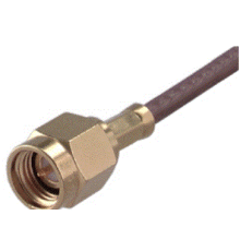 Разъем 11_SMA-50-1-4/111_NE Huber+Suhner, Вилка прямая для кабельной группы U1