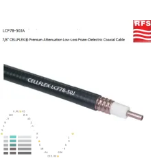 LCF78-50JA кабель коаксиальный фидерный CELLFLEX 7/8''