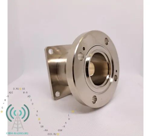 GS-E158-FL70-M10 Разъем EIA-1 5/8 панельный фланец 70мм, под болт М10 для фидерного гофрированного кабеля 1 5/8