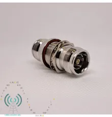 GS-43F-43F-BH Переход 4.3-10-розетка 4.3-10-розетка прямой приборный  под гайку