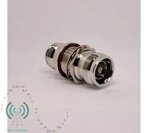 GS-43F-43F-BH Переход 4.3-10-розетка 4.3-10-розетка прямой приборный  под гайку