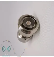 GS-43M-DINF Переход 4.3-10-вилка 7/16-розетка прямой