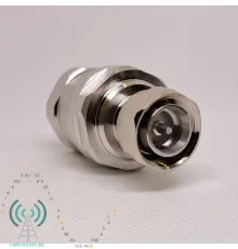 GS-43M-78L Разъем 4.3/10-вилка кабельный для фидерного гофрированного кабеля 7/8