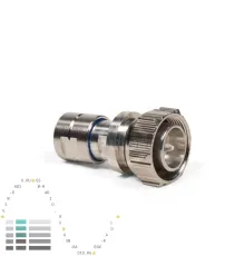 Разъем BN 431100 Spinner,| 4.3-10 male для коаксиального кабеля 1/4'' серии CAF