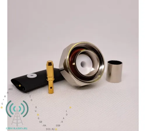 GS-DM-RG213-C Разъем 7/16-вилка кабельный для радиочастотного оплеточного кабеля RG-213