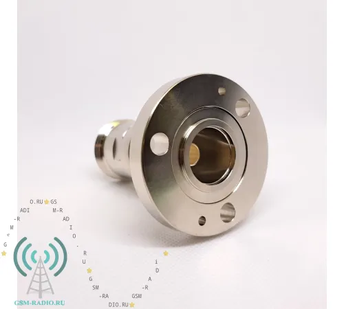 GS-E78-DINF Переход EIA-7/8 7/16-розетка прямой фланцевый