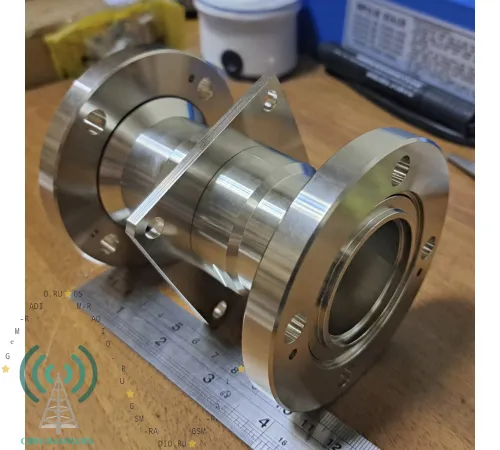 GS-E158-E158-FL70 Переход EIA-1 5/8 EIA-1 5/8 прямой панельный фланец 70мм