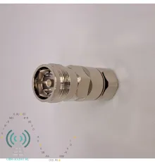 GS-43F-12L Разъем 4.3/10-розетка кабельный для фидерного гофрированного кабеля 1/2