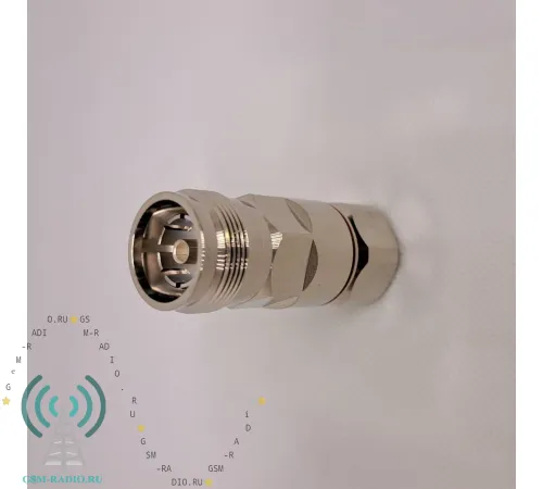 GS-43F-12L Разъем 4.3/10-розетка кабельный для фидерного гофрированного кабеля 1/2