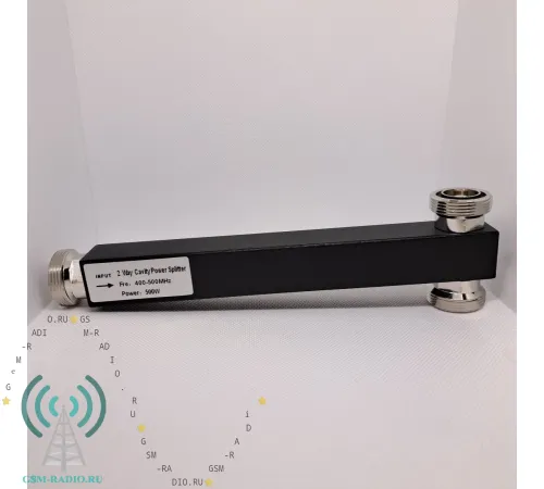 GS-PD-12-DF-821 Делитель мощности 1:2 7/16-розетка 7/16-розетка   500 Вт 400-500 МГц
