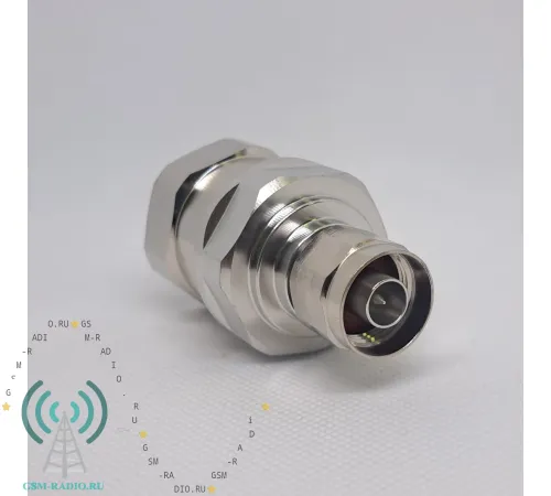 GS-NM-78 Разъем N-вилка кабельный для фидерного гофрированного кабеля 7/8