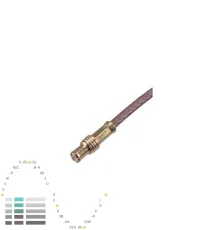Разъем 11_MCX-50-1-13/111_NH Huber+Suhner, Вилка прямая для кабельной группы U1